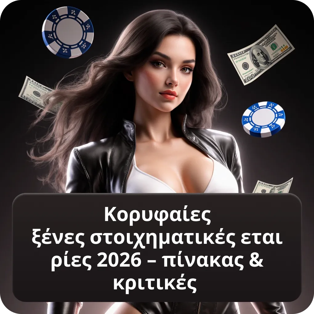 Κορυφαίες ξένες στοιχηματικές εταιρίες που δέχονται Έλληνες 2026
